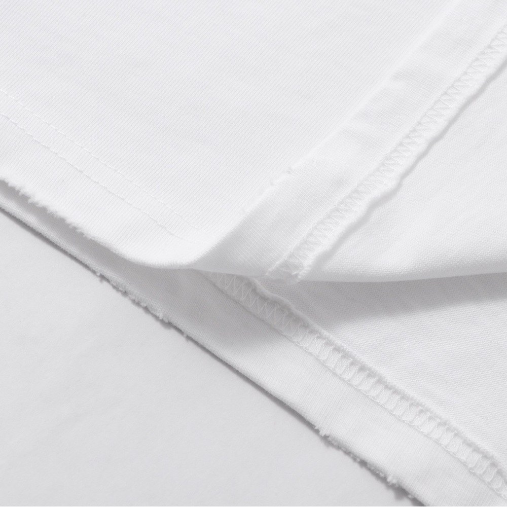 Vetements White Tee with Yellow and Maroon Graphic - Picture 7 of 9